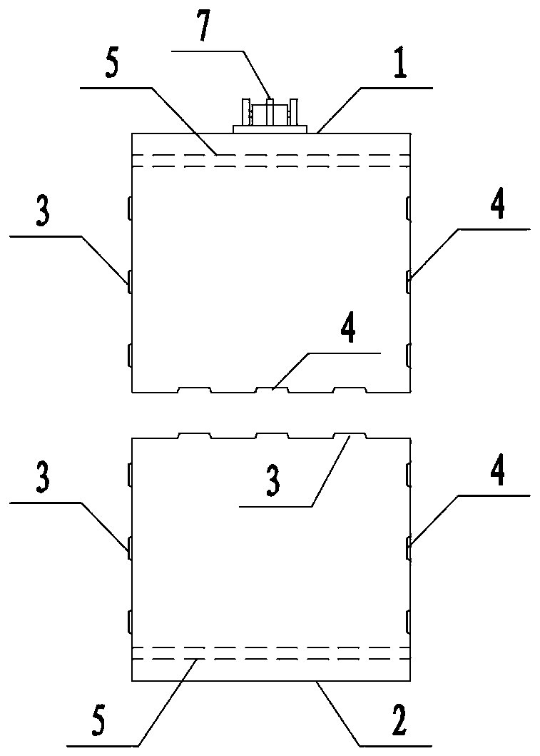 Porous frame bridge and assembly construction method thereof