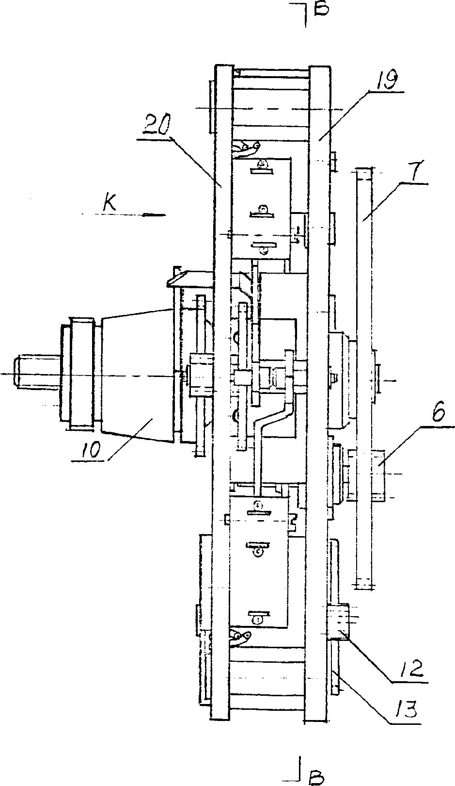 Large electromechanical pointer clock