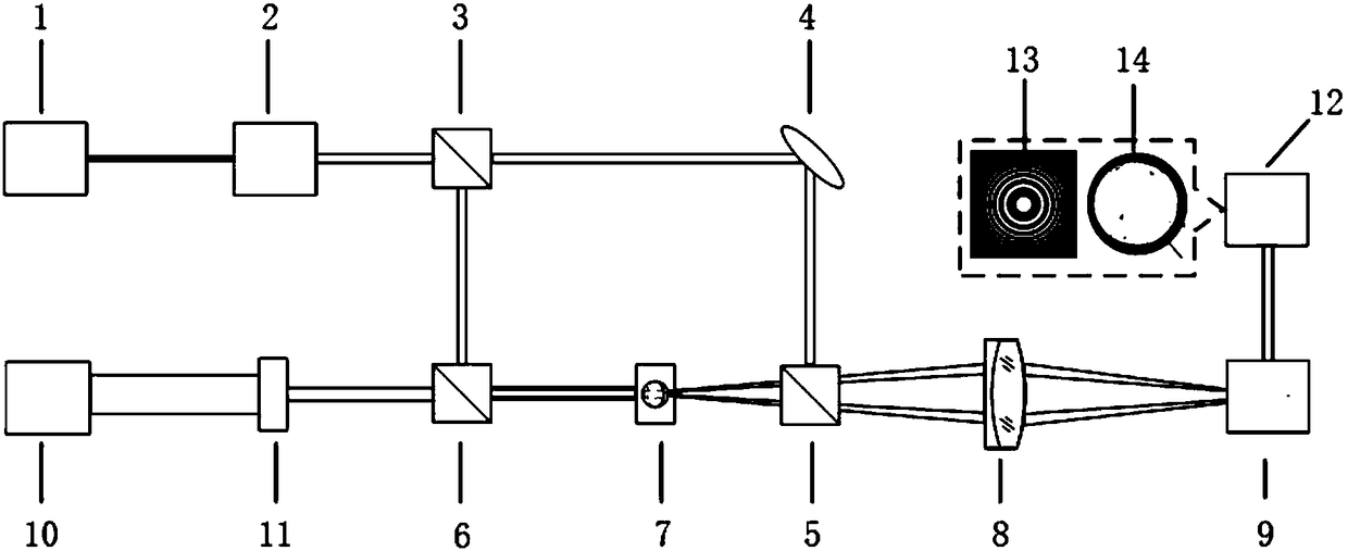 Novel ICF (initial confinement fusion) pellet detection device and positioning method