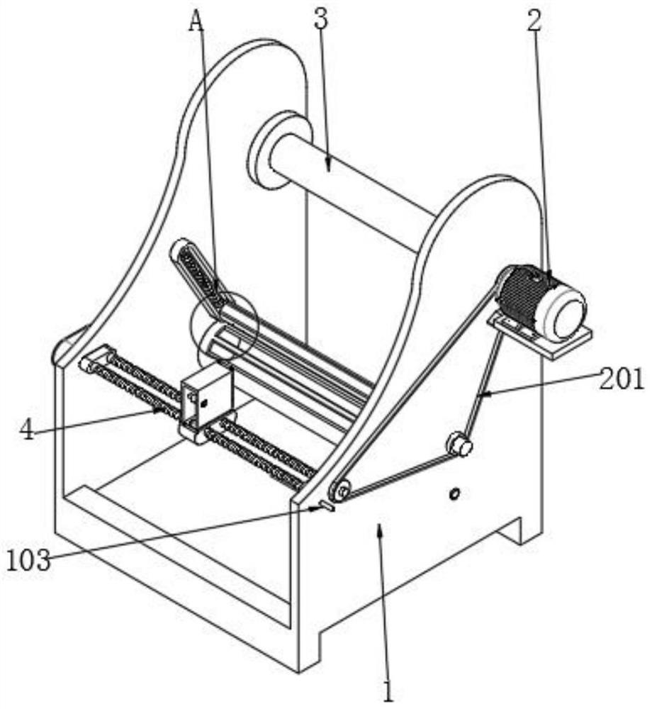 Intelligent yarn winding system based on composite covering yarn and winding process of intelligent yarn winding system