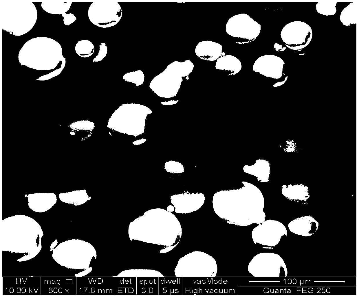 BMP-loaded gelatin-calcium alginate core-shell structure sustained-release microspheres and preparation method thereof