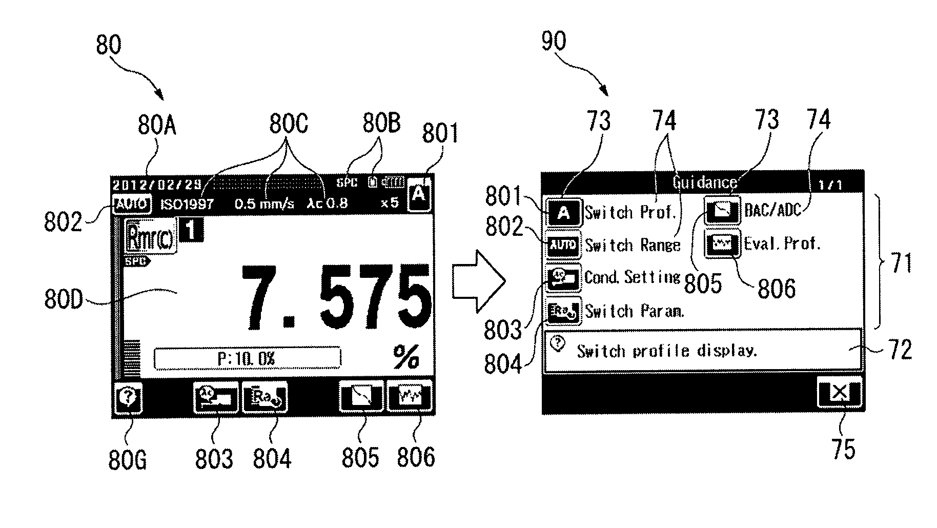 Surface texture measurement device