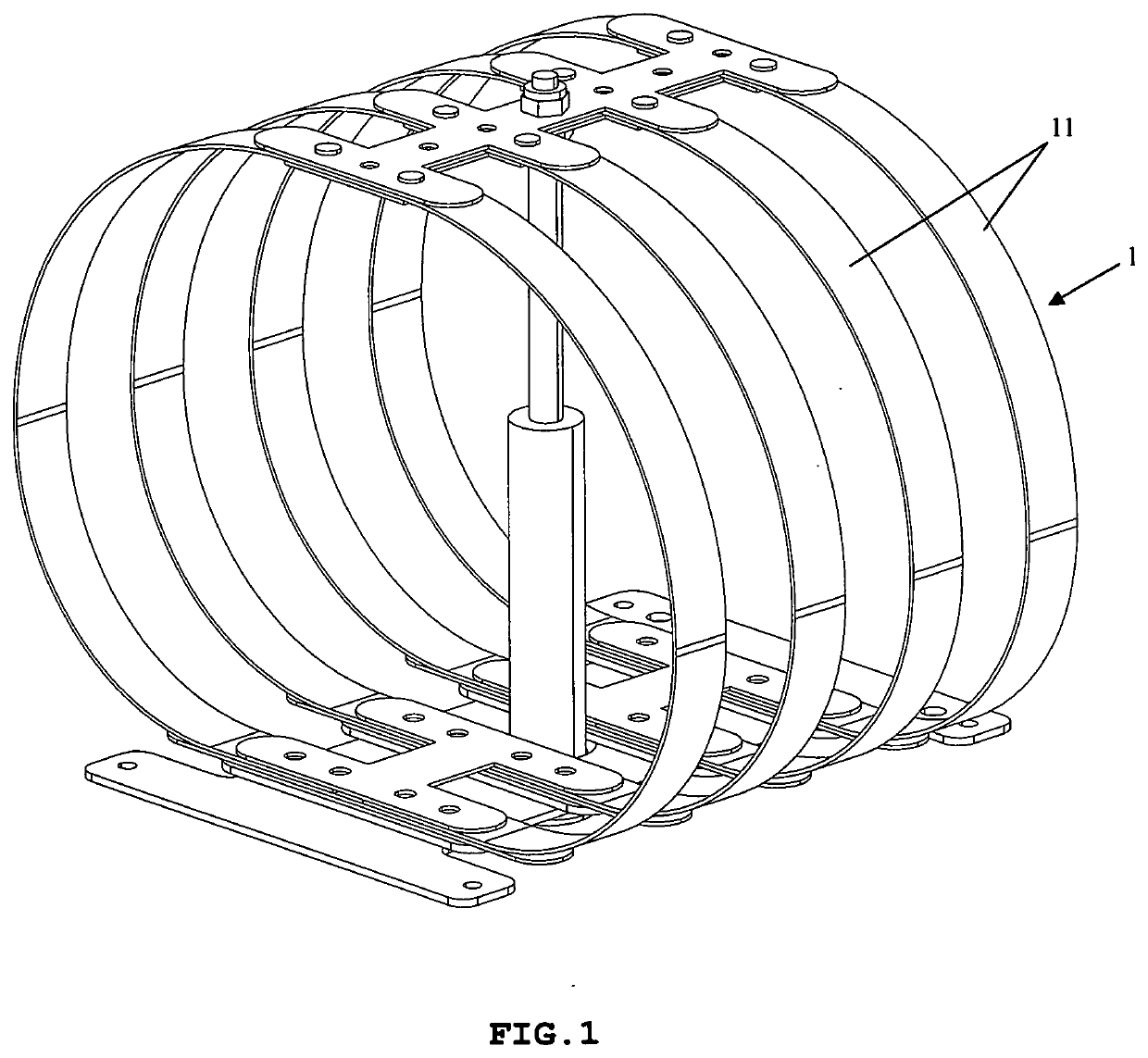 Thoracic arch spring teaching aid