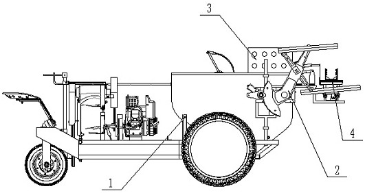 Automatic pruning equipment for long-branch plants outside fence