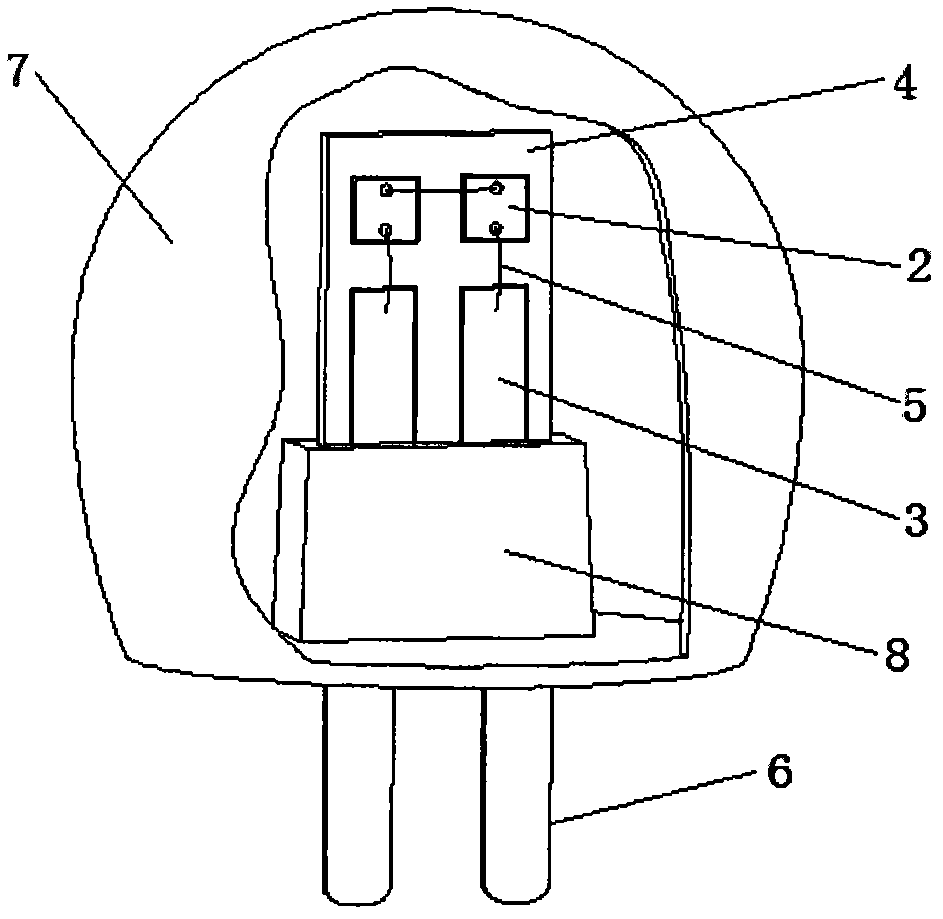 Omnibearing lighting LED (light-emitting diode) packaging method and LED packaging part