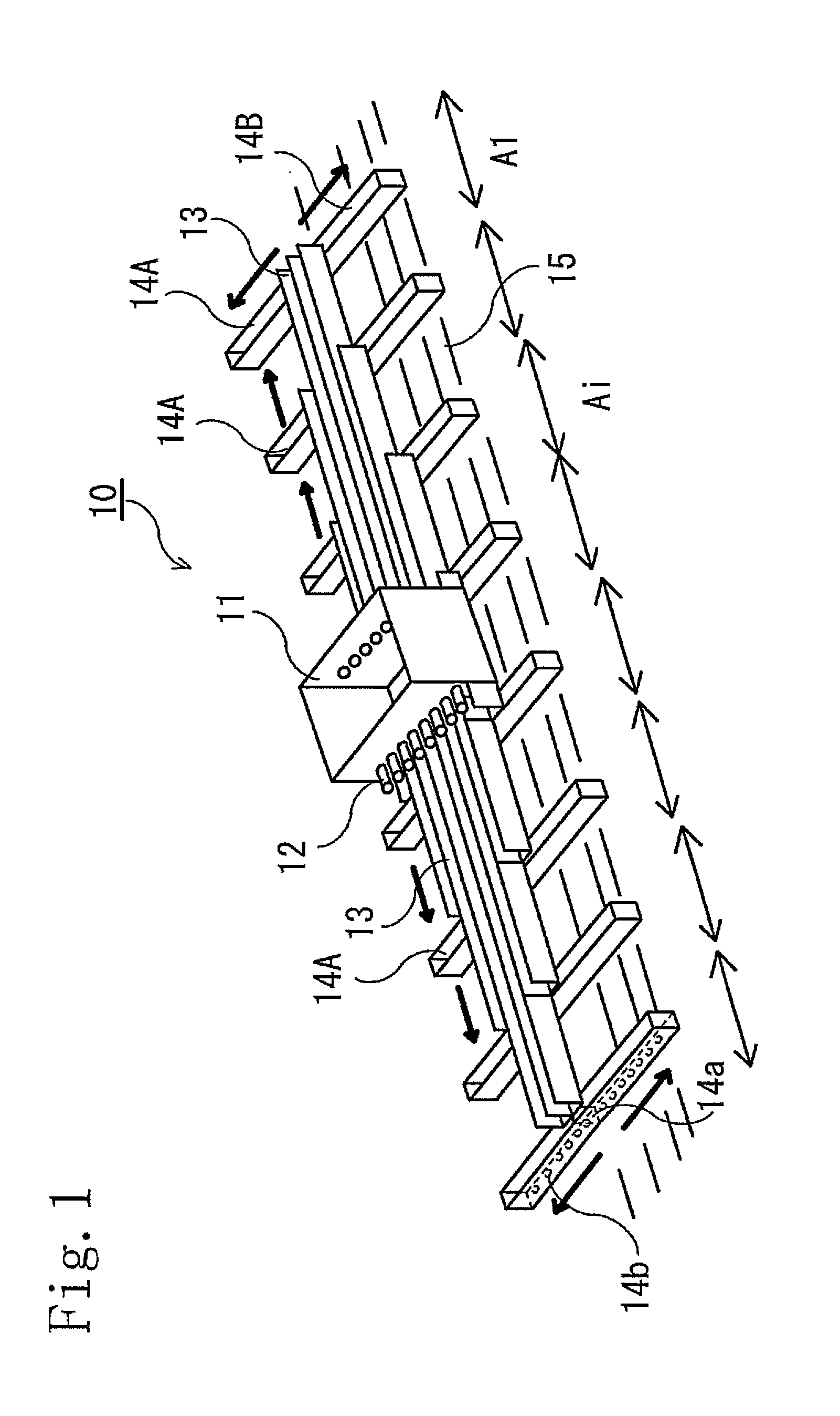 Falling film heat exchanger, absorption refrigerator system, ship, offshore structure and underwater offshore structure