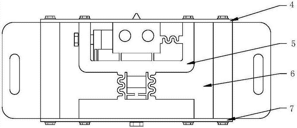 Stepping type micro piezoelectric motor and working method thereof