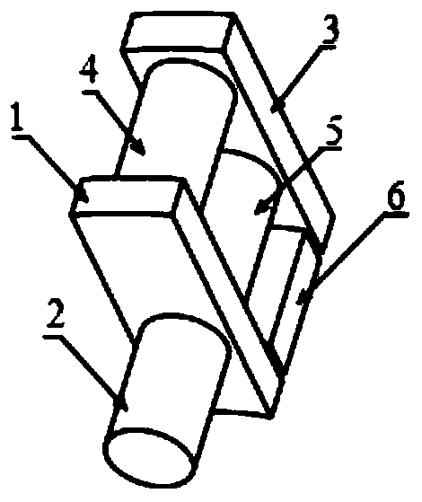 Iron gallium alloy series drive inverse magnetostrictive driving device and using method