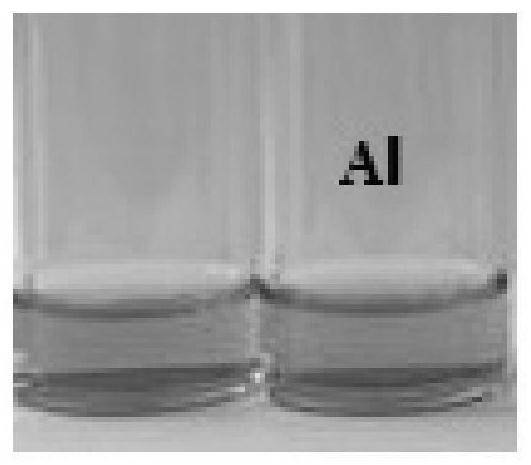 Preparation and application of aluminum indicator