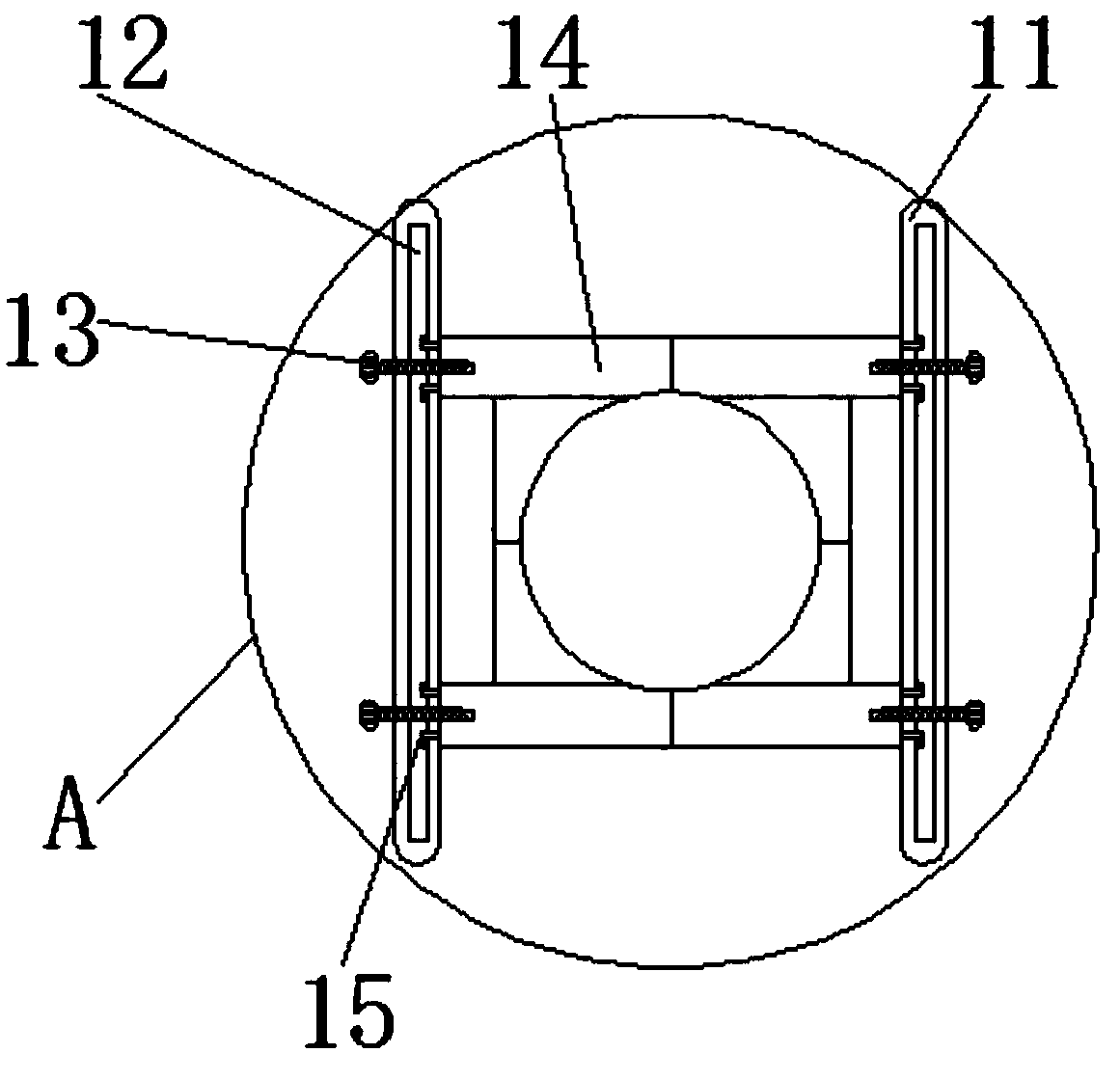 Cable winding disc for preventing cable knotting