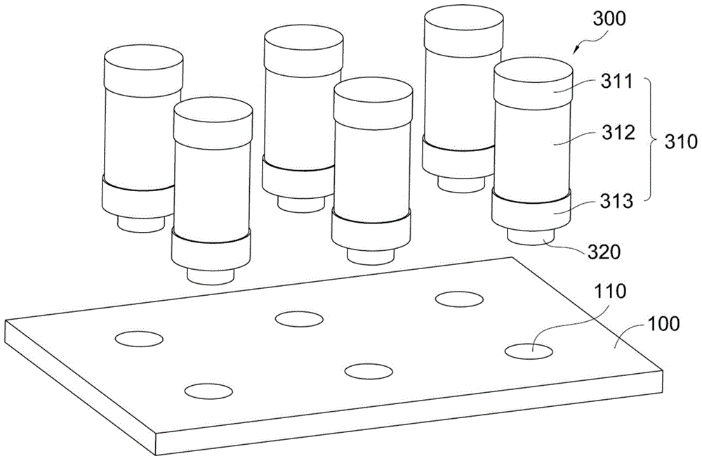 A kind of sintering method and sintering tooling of molded hard alloy long pipe fittings