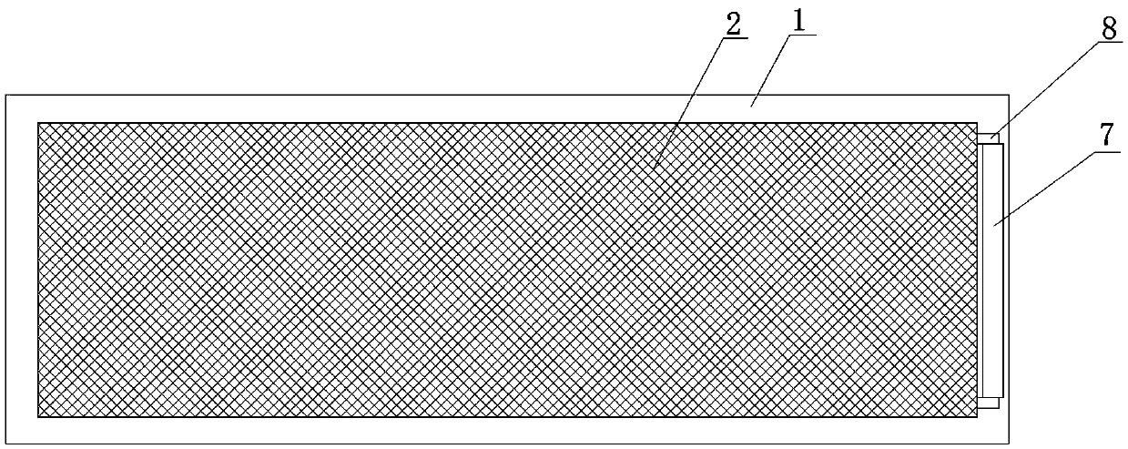 Rapid etching device and method for printed circuit board of new energy automobile