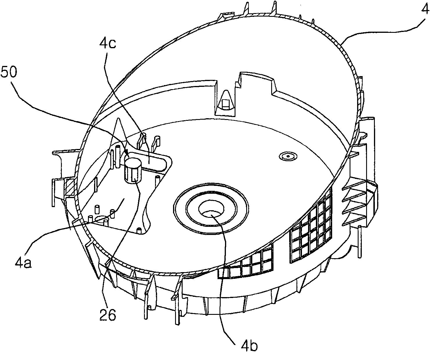 Laundry treating machine