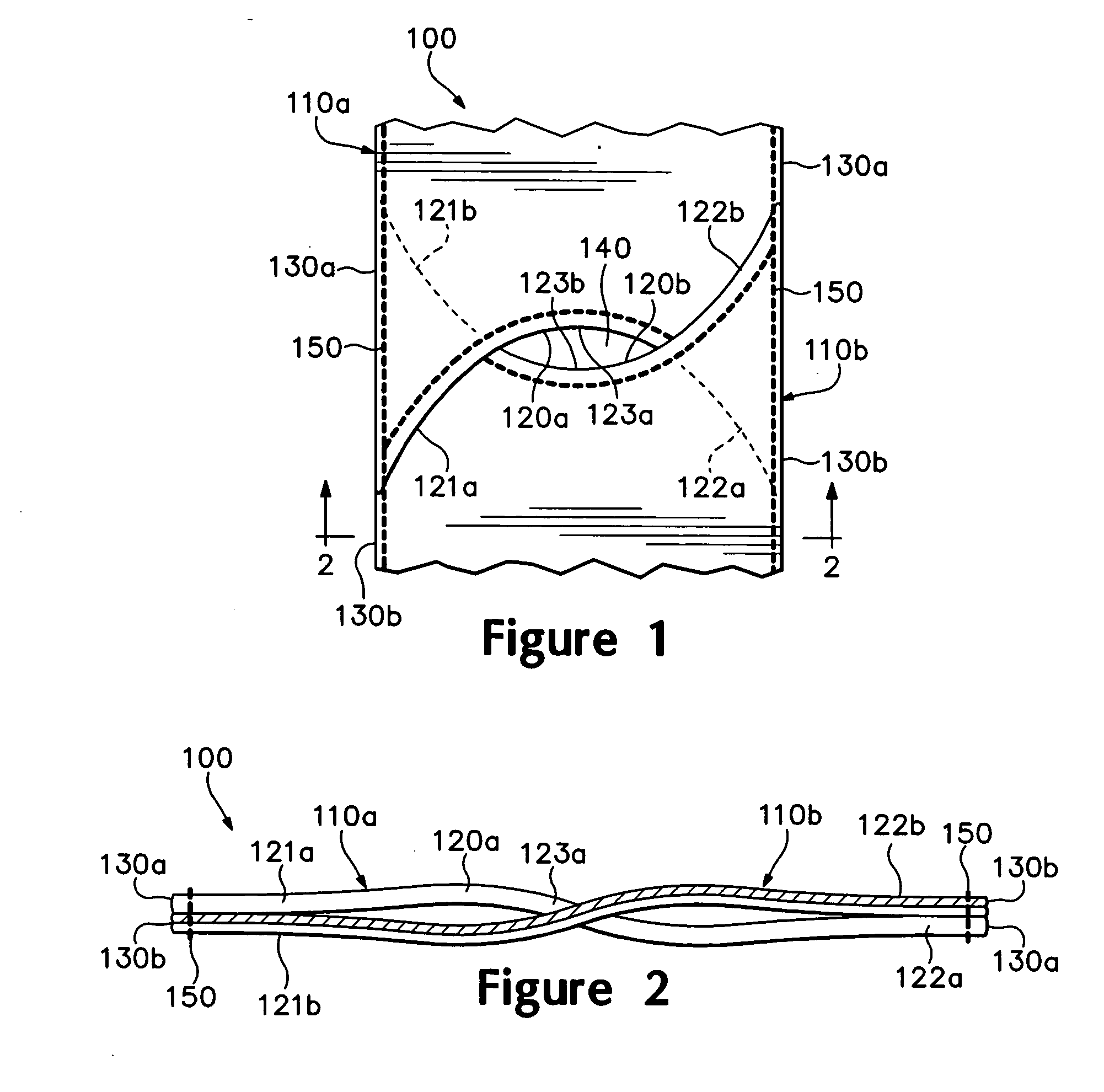 Overlapping element