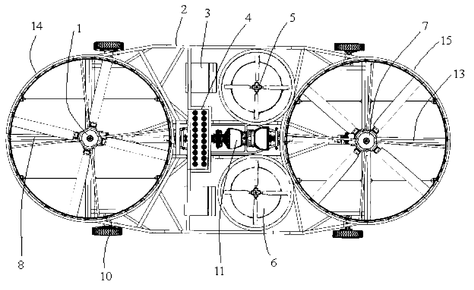 Navigation system for vehicle, vehicle provided with same and aerocar