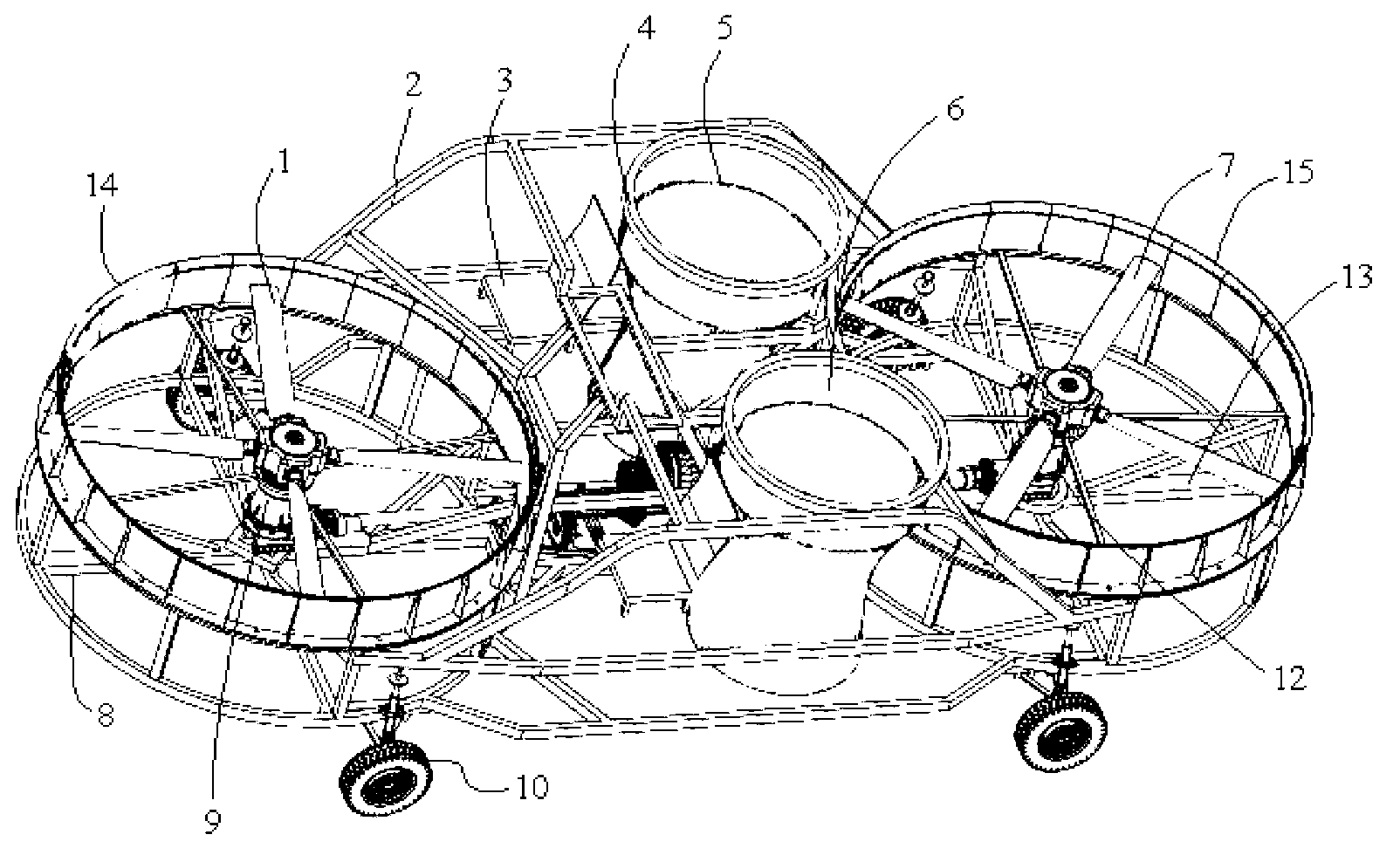 Navigation system for vehicle, vehicle provided with same and aerocar