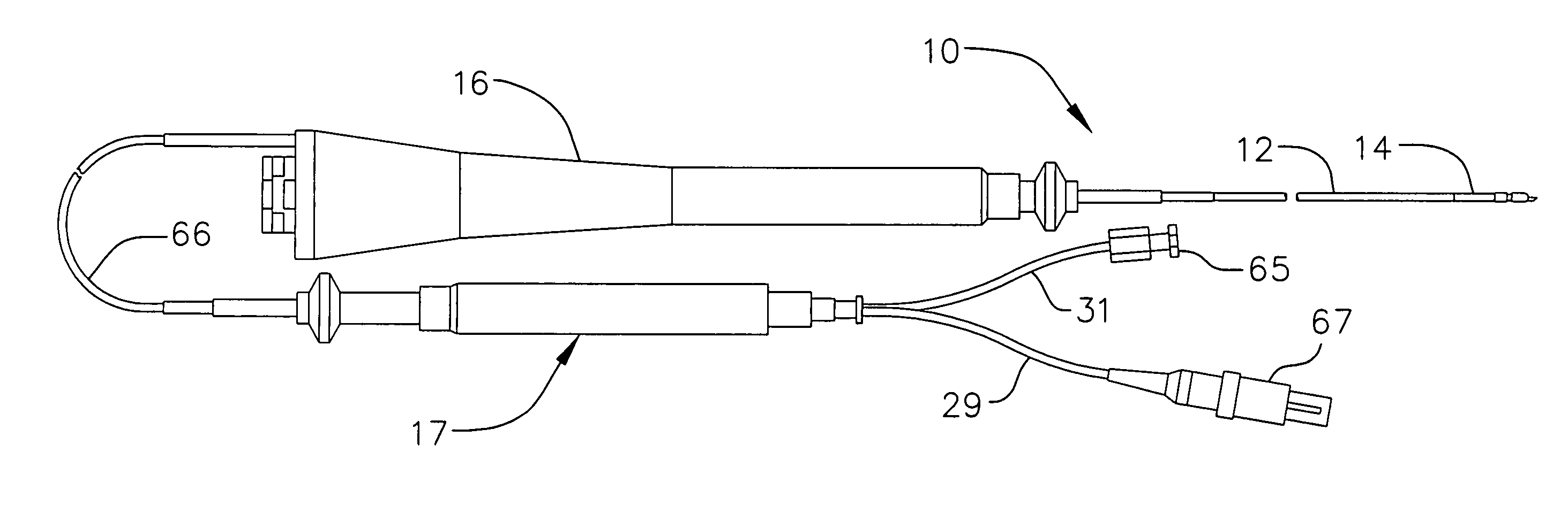 Method for ablating with needle electrode