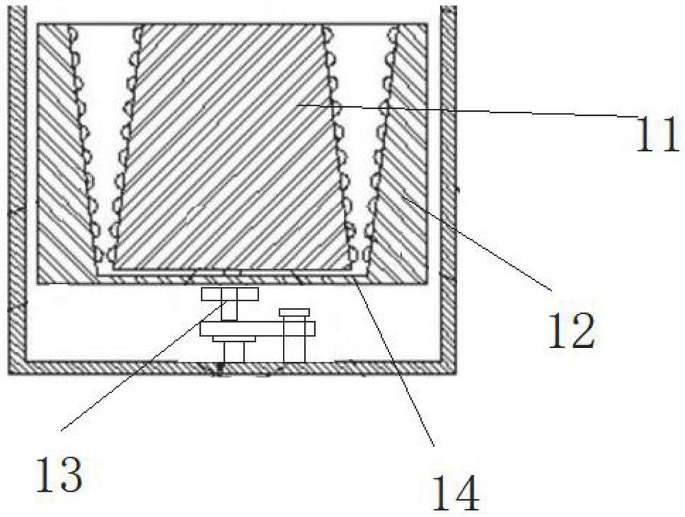 Rock crushing and sampling device for geological exploration