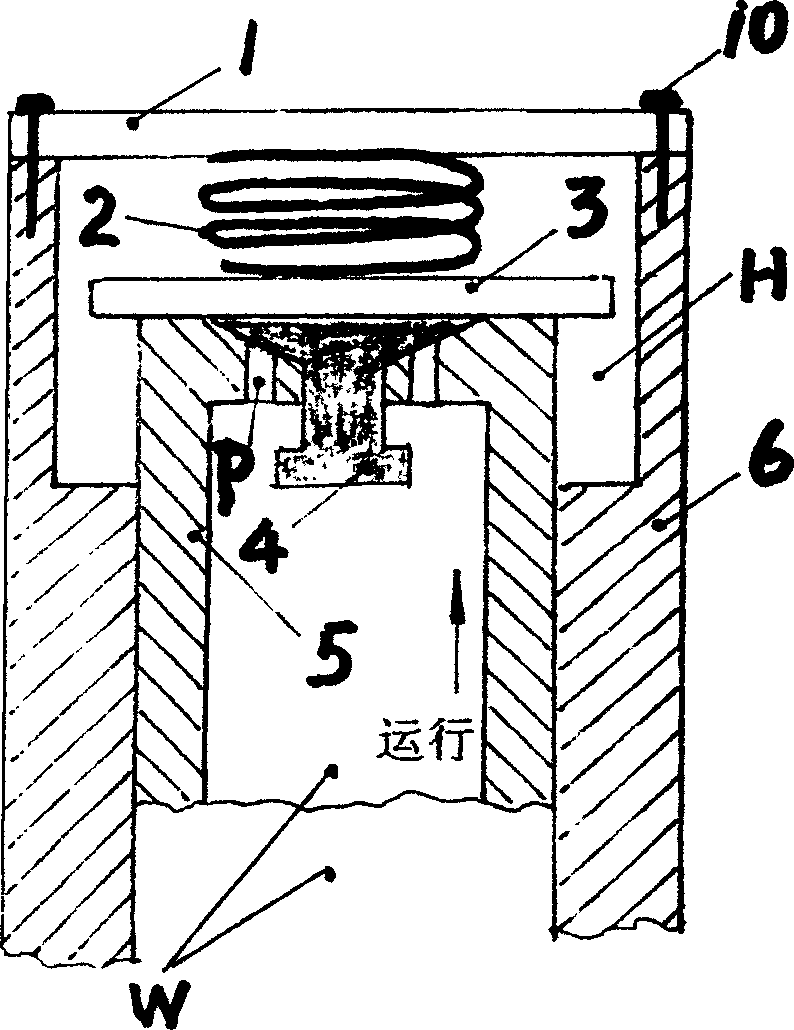 Design plan of (no-gap) type crankshaft driving piston reciprocating compressor