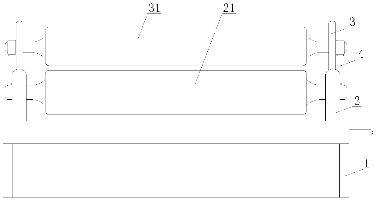 Embosser and method for white pad production