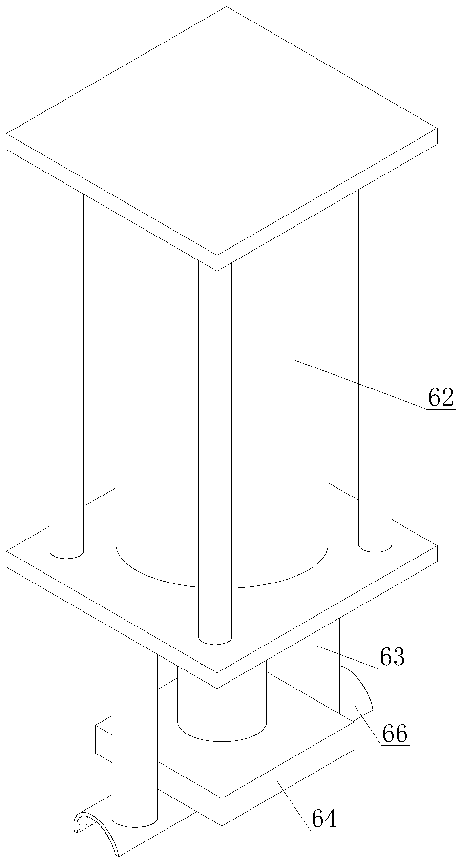 Embosser and method for white pad production