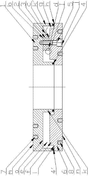 A parallel piezoelectric six-dimensional force sensor