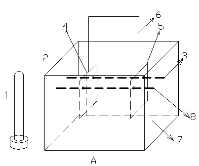 Photoelectric catalysis reactor taking photocatalysis fuel battery as power supply