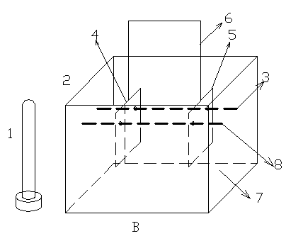 Photoelectric catalysis reactor taking photocatalysis fuel battery as power supply