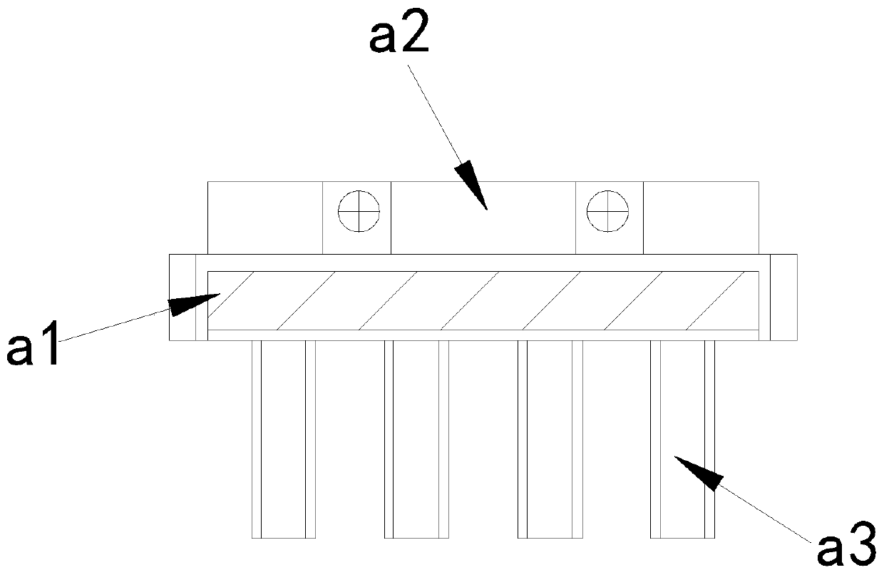 Through-pipe and soil-repellent waterproof buried power box