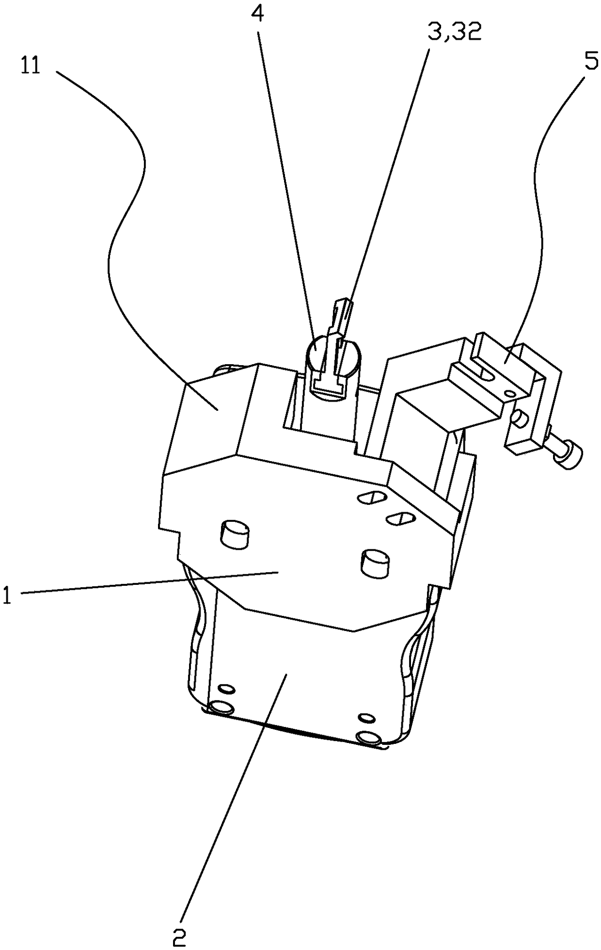 Wire wrapping tension test device and test method