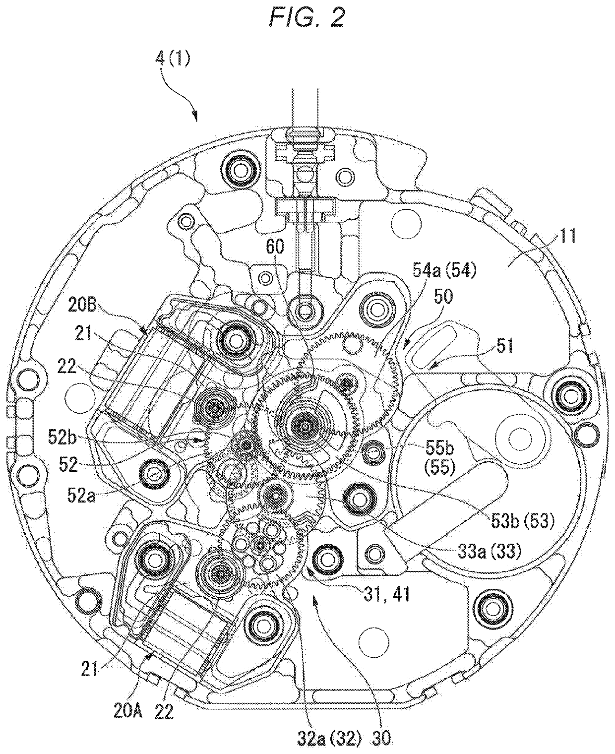 Timepiece movement and timepiece