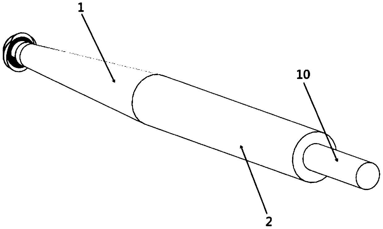 Adaptive continuously-adjustable cavitation device structure