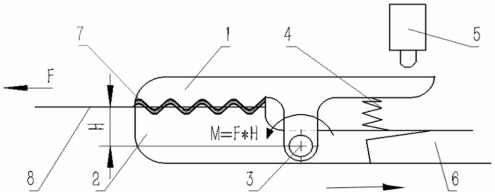 Rapier Chuck for Carbon Fiber Expanded Flat Yarn Weaving