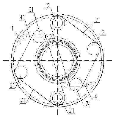 Regulating device for polishing diameter of polisher