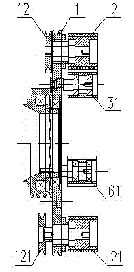 Regulating device for polishing diameter of polisher