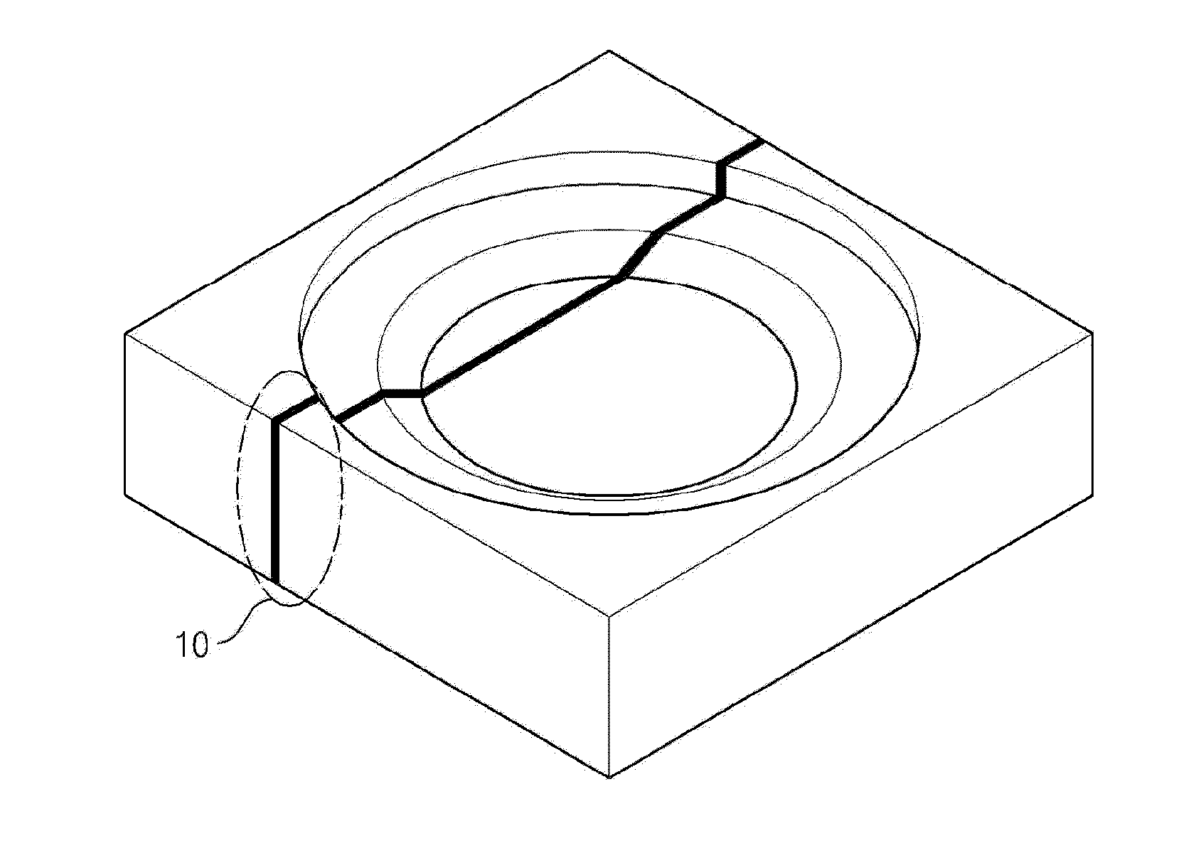 Substrate for Preventing Burr Generation