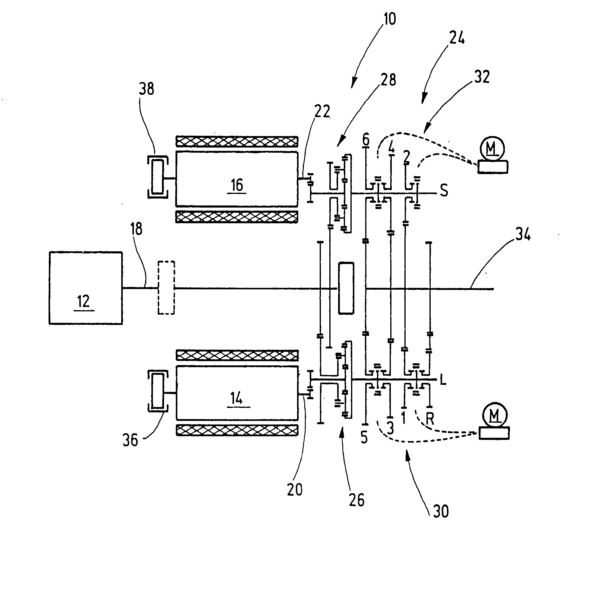 Method for setting a desired operationg condition of a hybrid drive for a vehicle