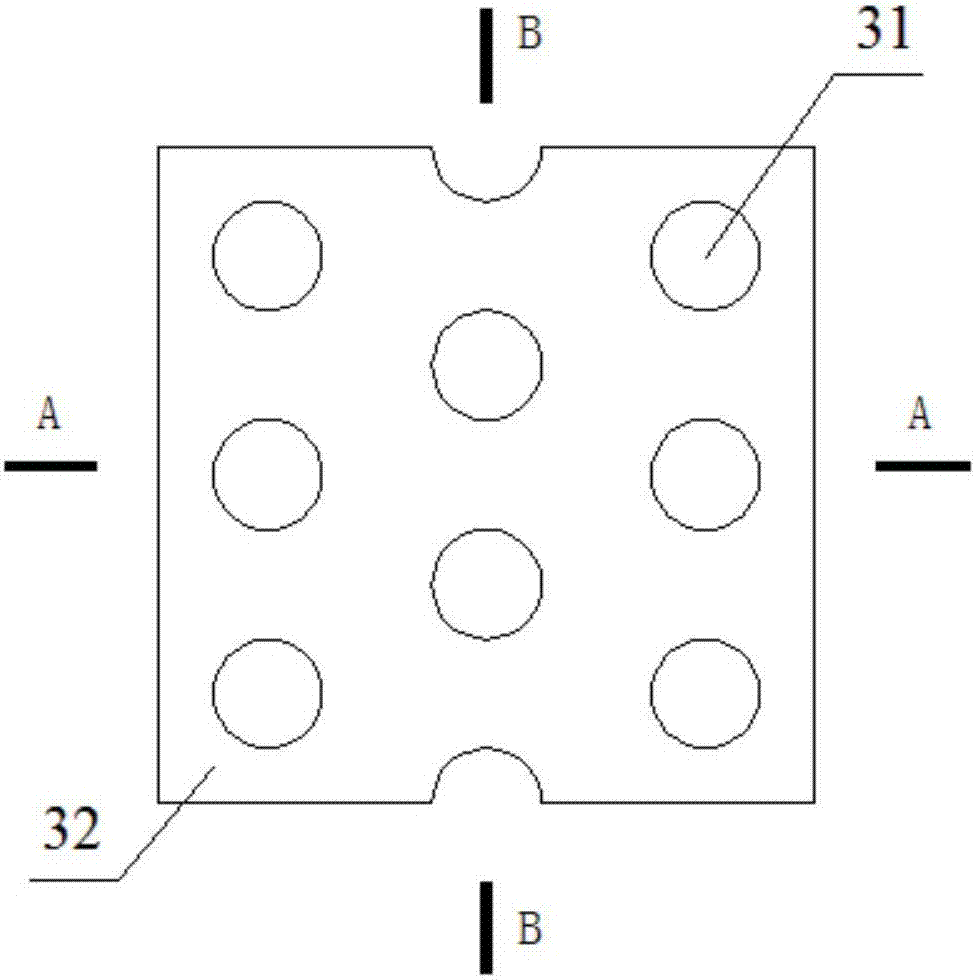 Point embedded Type heat preservation and sound insulation floor and construction method thereof