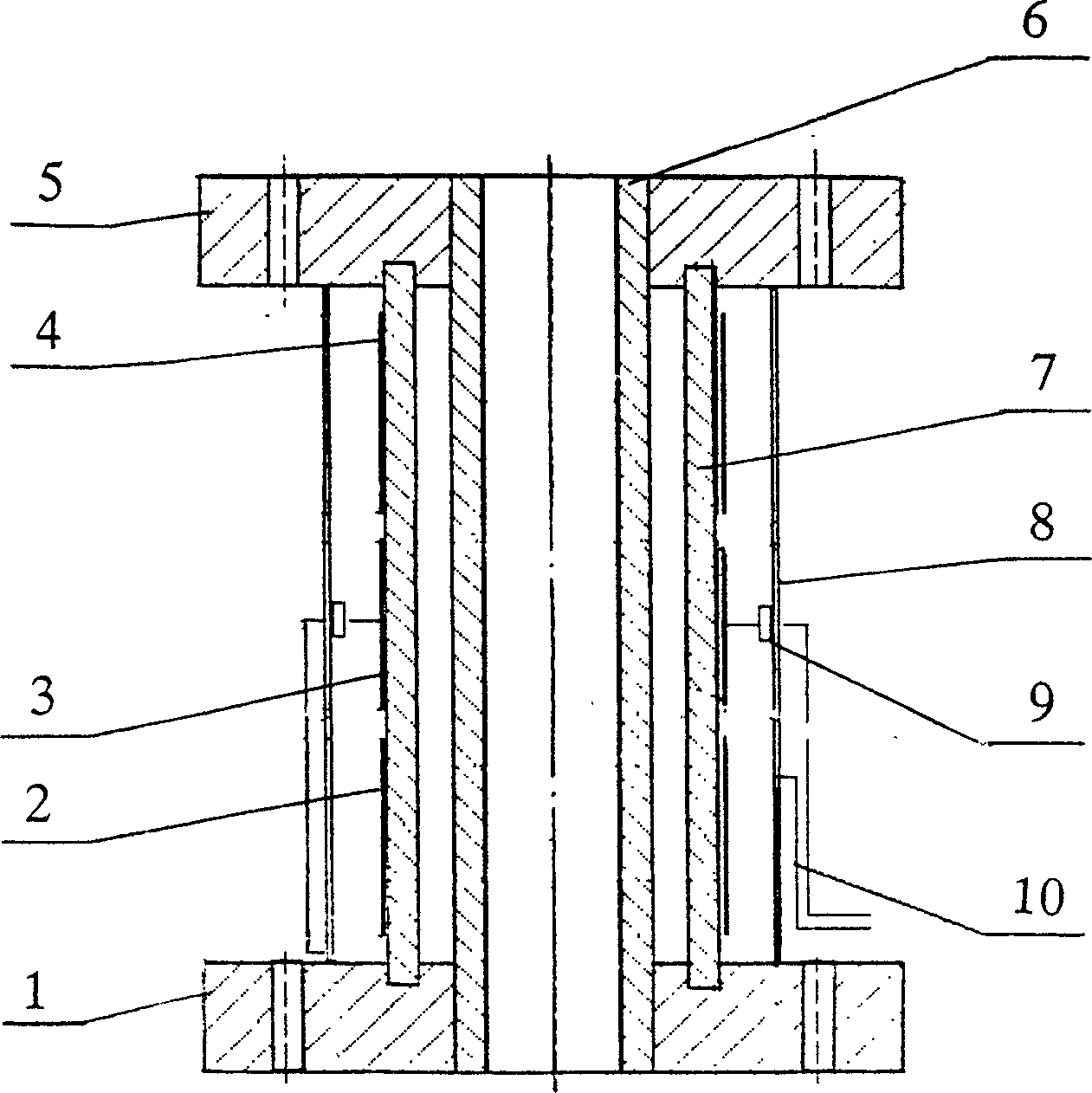 Solution to edge effect of two-phase gas-liquid flow capacitive sensor