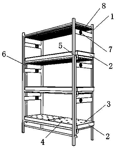 Tobacco water planting module and water planting method