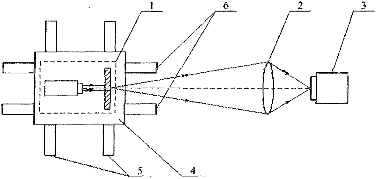 Method and device for measuring pixel pitch of image sensor based on point-target image splicing technology