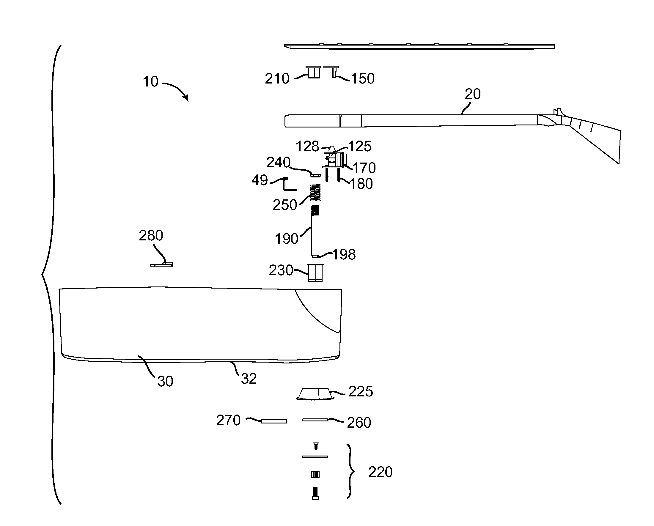 Guitar neck and body attachment mechanism