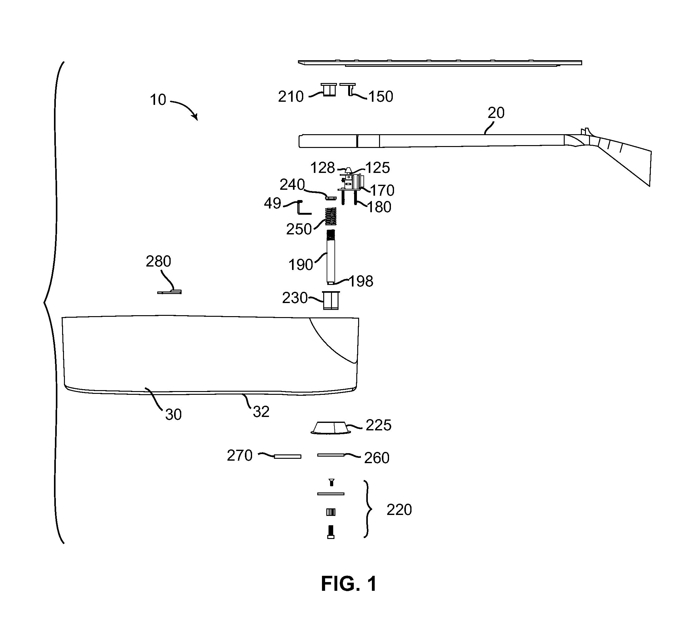 Guitar neck and body attachment mechanism