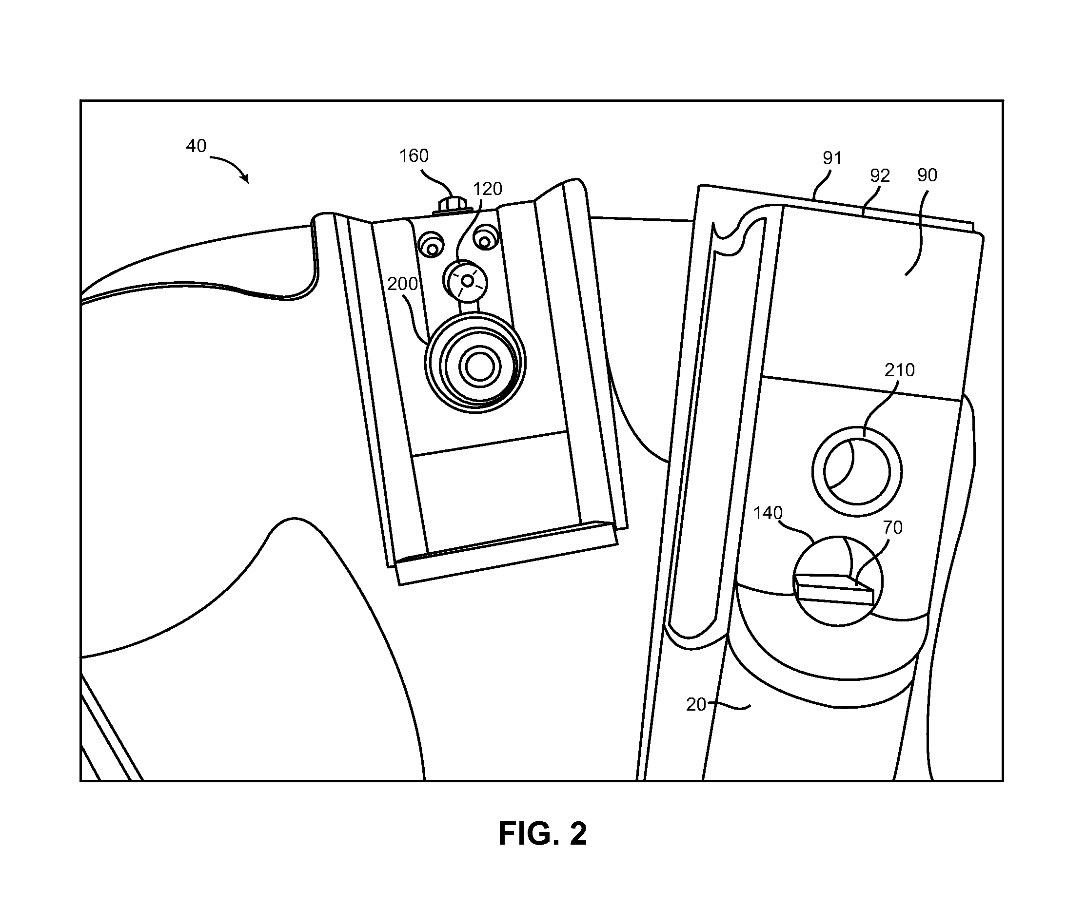 Guitar neck and body attachment mechanism