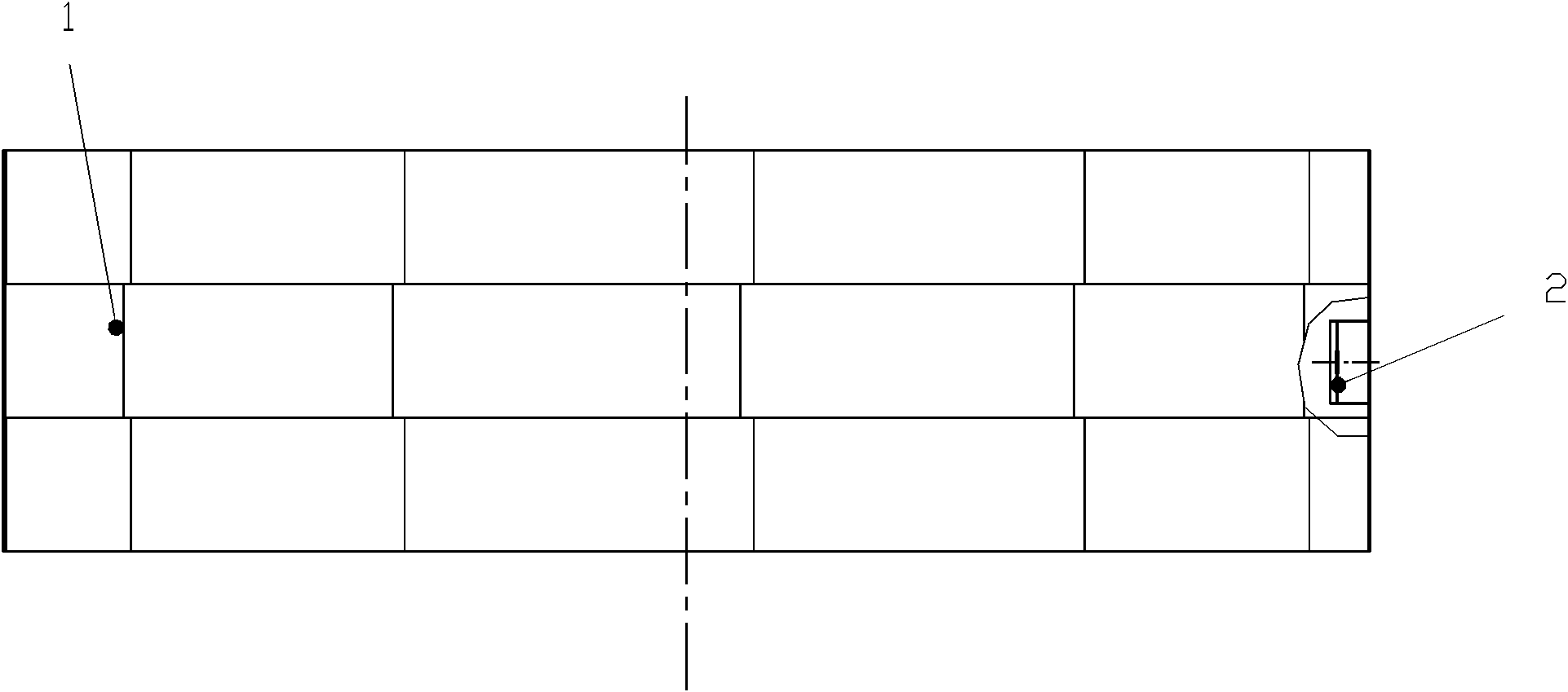 Modular steel containment vessel annular hanging beam and assembling method thereof