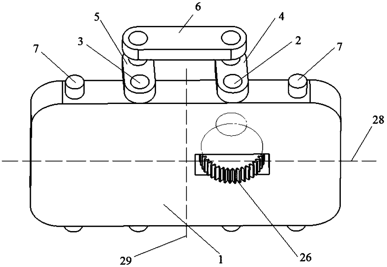 Self-adaptive device for jacket of drilling platform