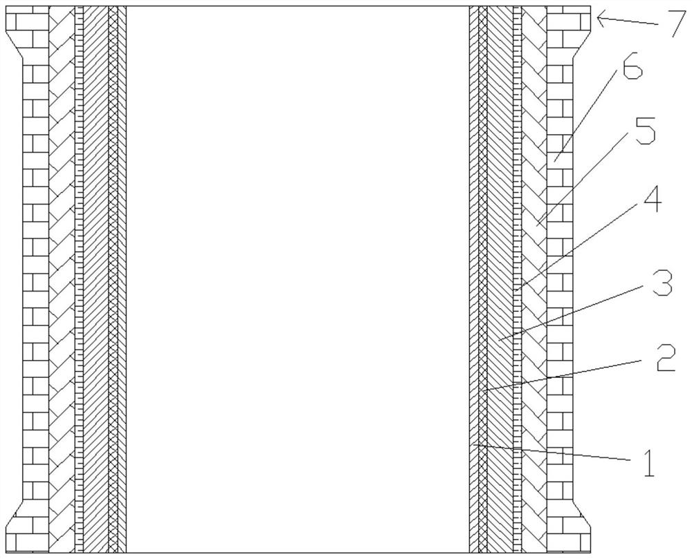 Manufacturing method of large-diameter cylinder prefabricated body