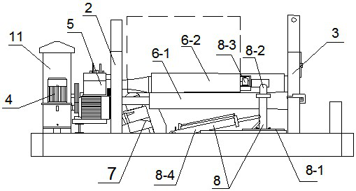 Flanging device for container manufacturing