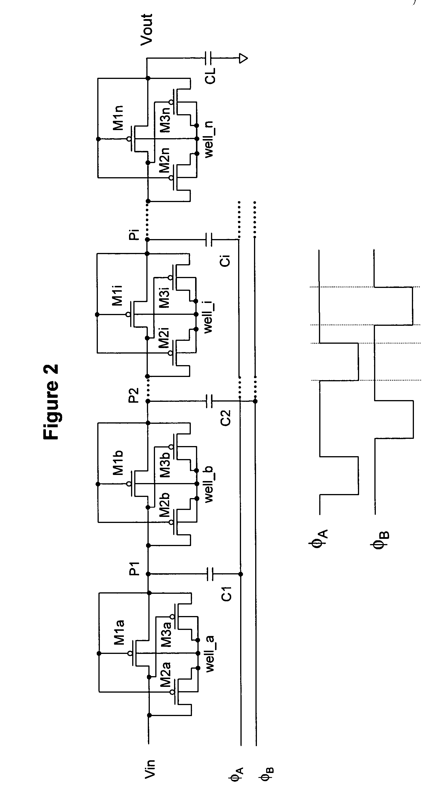 High voltage charge pump with wide range of supply voltage