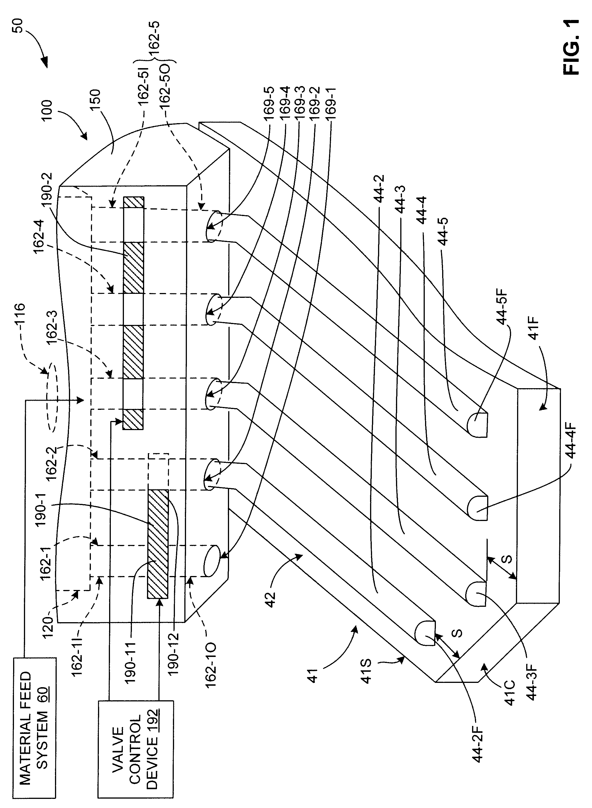 Micro-extrusion printhead with nozzle valves